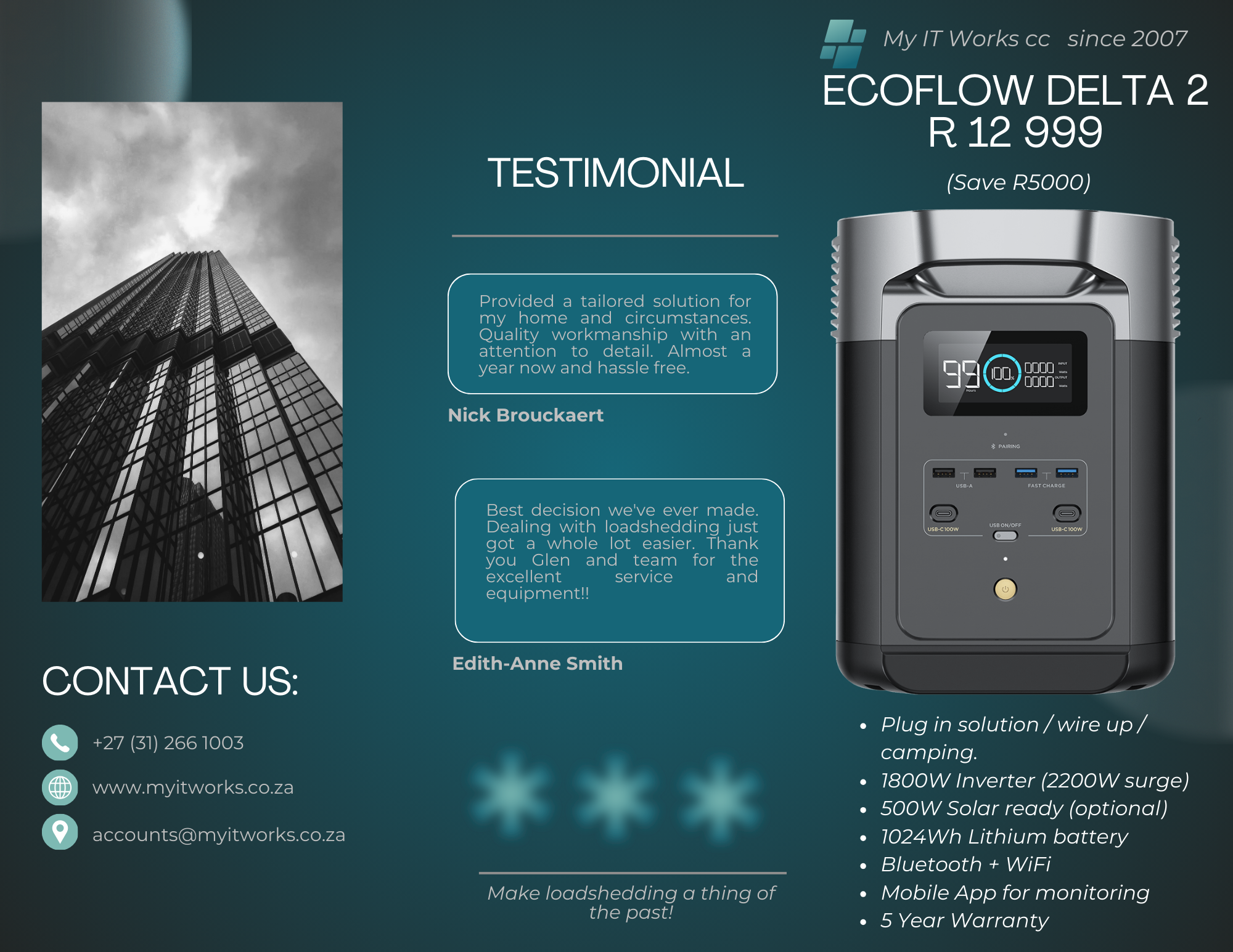 EcoFlow Delta 2 Portable Inverter
